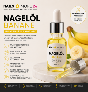 NAM24 Nagelöl - Banane 15ml mit Pipette